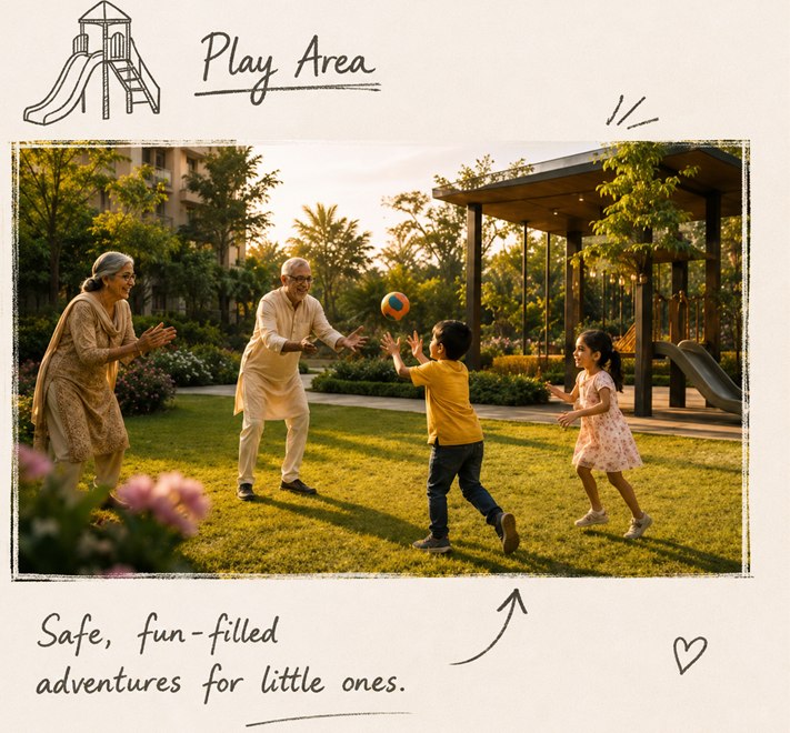Play Area — safe, fun-filled adventures for little ones